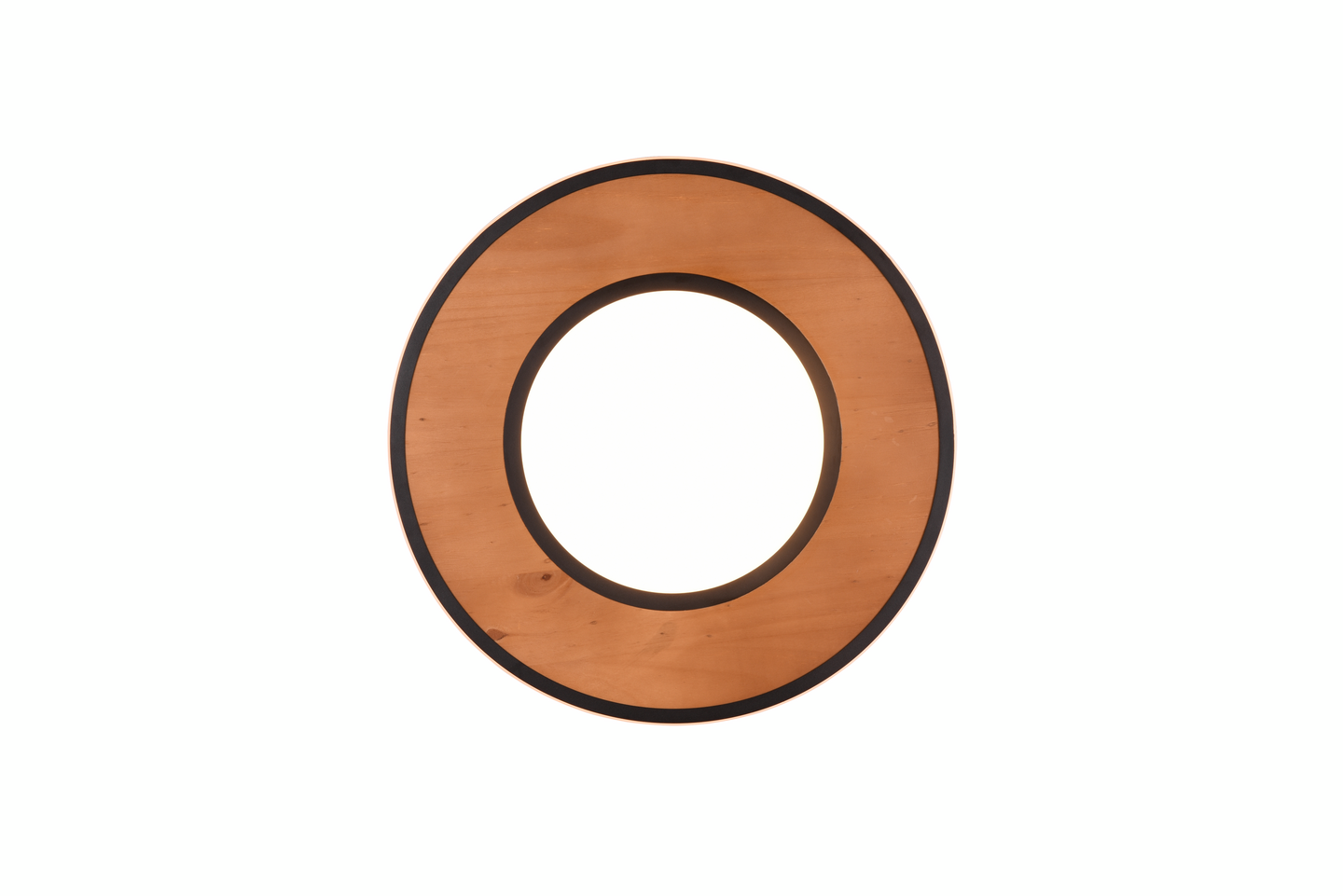 Kattovalaisin TRIO Deacon led 4400lm mattamusta/puu