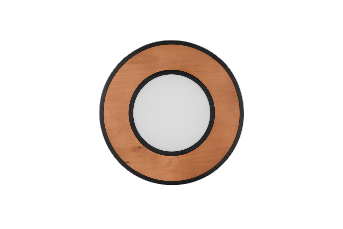 Kattovalaisin TRIO Deacon led 4400lm mattamusta/puu