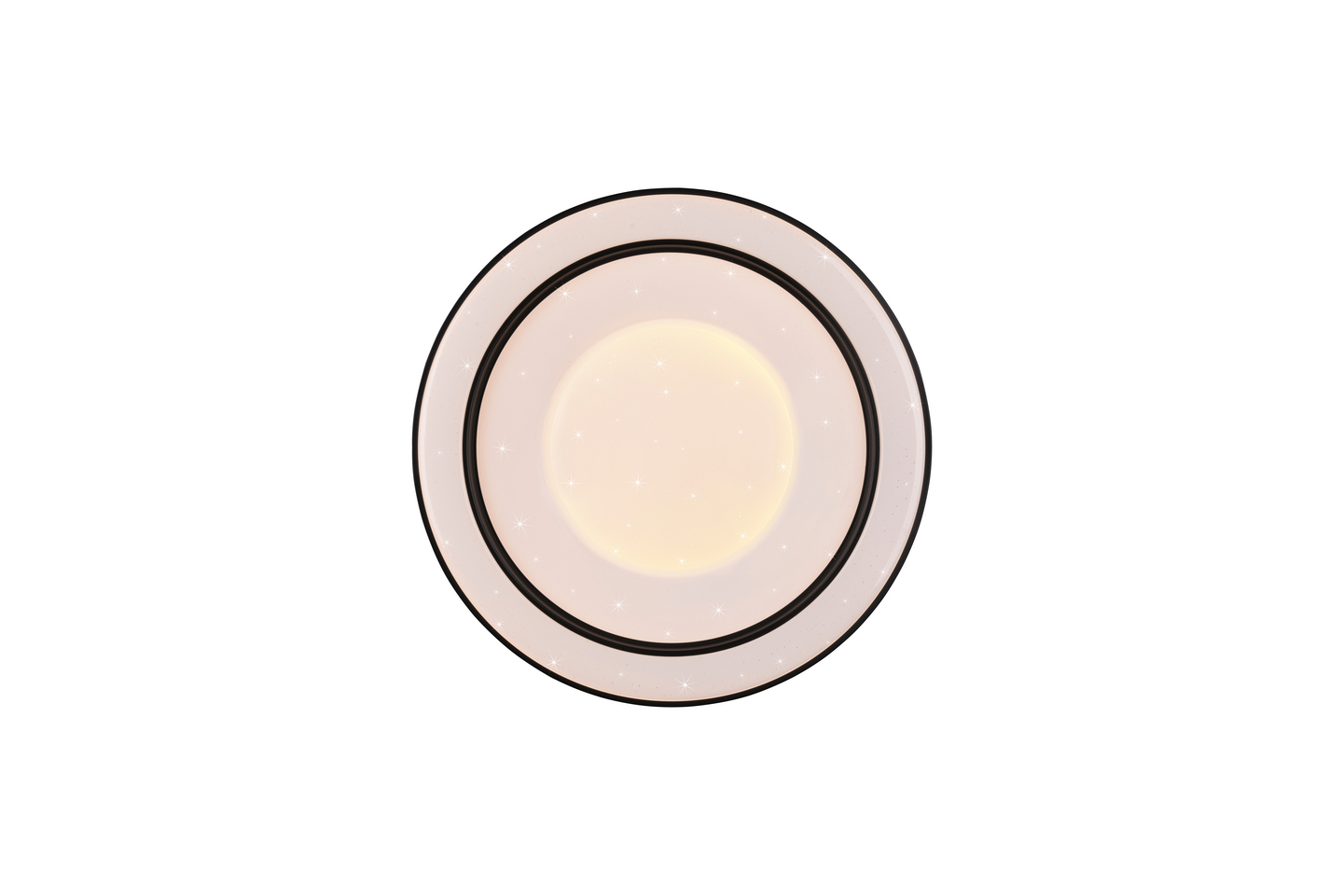 Kattovalaisin TRIO Arco led RGBW mattamusta Starlight