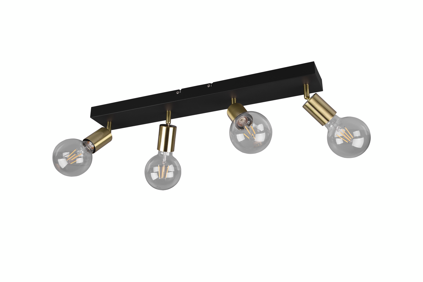 Spotti TRIO Vannes E27 4-osainen mattamessinki