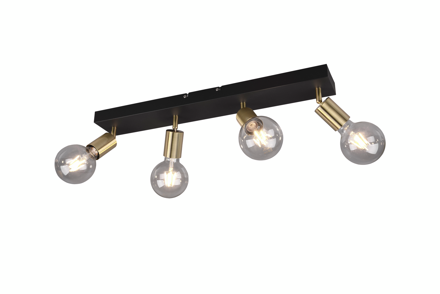 Spotti TRIO Vannes E27 4-osainen mattamessinki