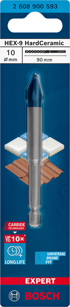 Poranterä Bosch HEX HardCeramic 10x90mm