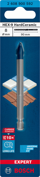Poranterä Bosch HEX HardCeramic 8x90mm