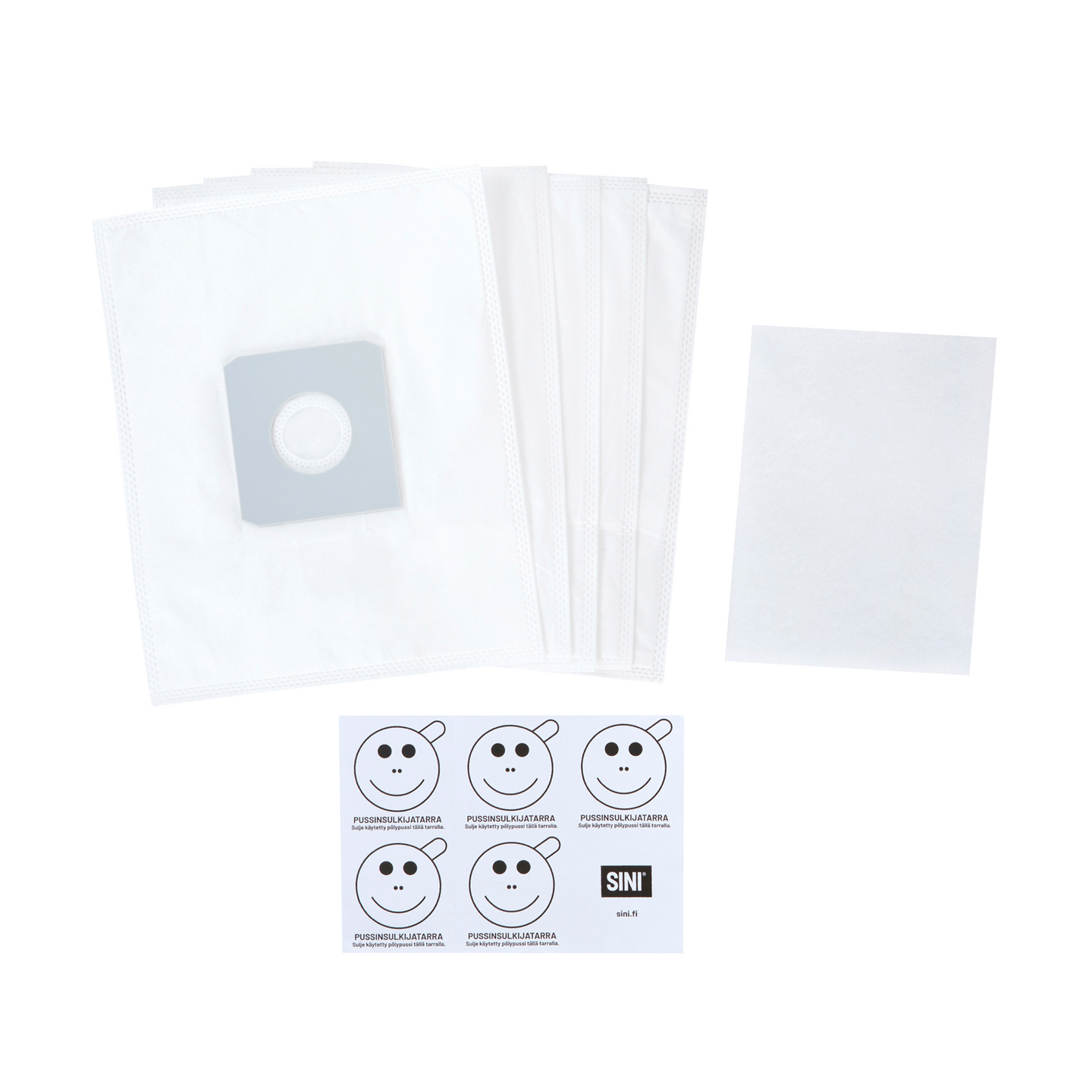 Mikrokuitupölypussi SINI S51685 5kpl