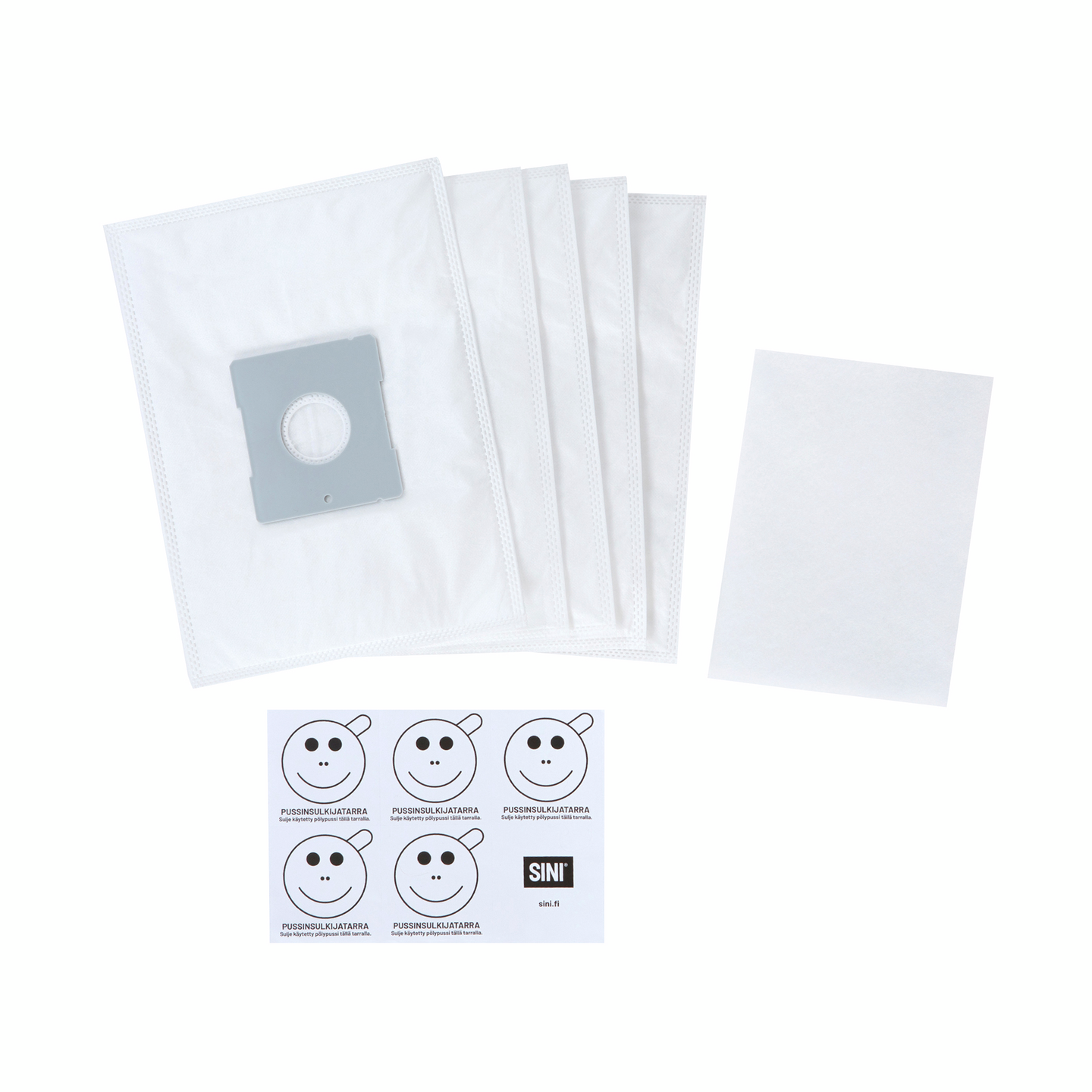 Mikrokuitupölypussi SINI S51170 5kpl