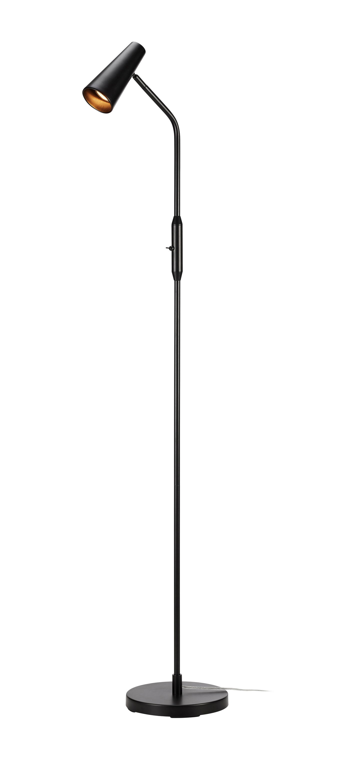 Lattiavalaisin Markslöjd Crest musta GU10