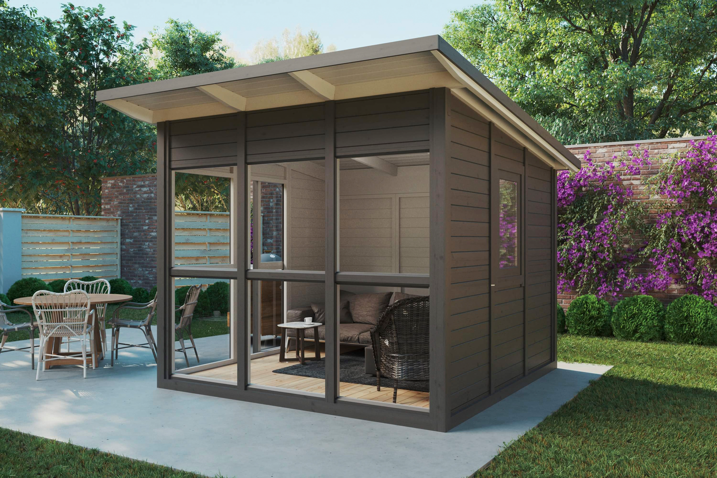 Kesähuone Villa Havouri 270x270cm 7,3m²