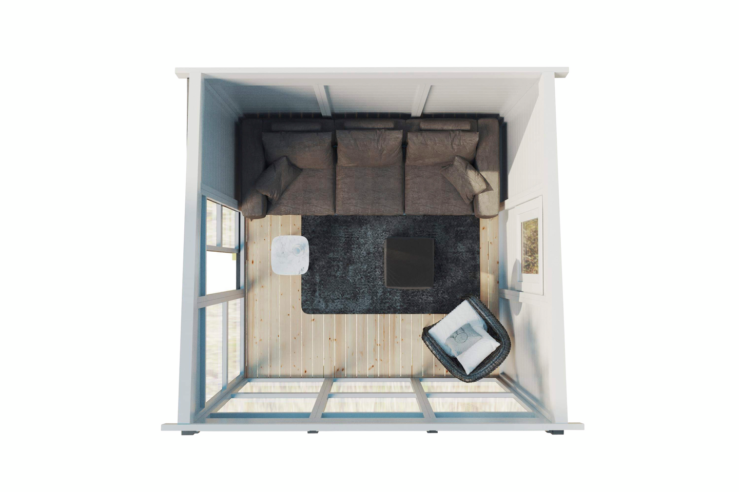 Kesähuone Villa Havouri 270x270cm 7,3m²