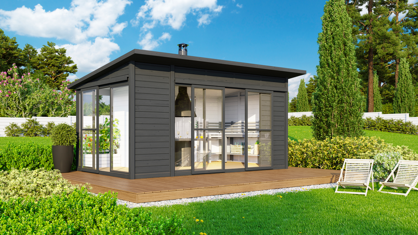 Kesähuone Villa Combi 450x270cm 12,15m²