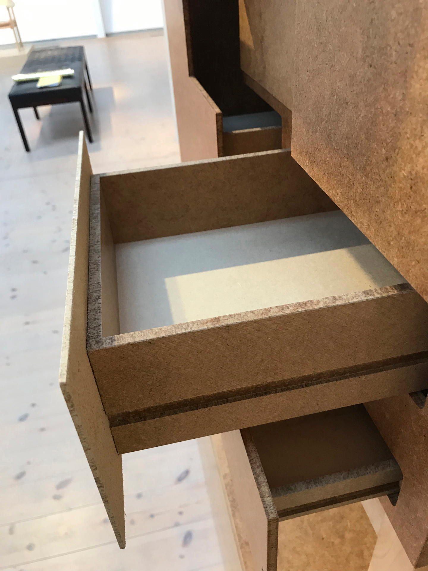 Kovalevy PROF 3x610x1220 valkoinen