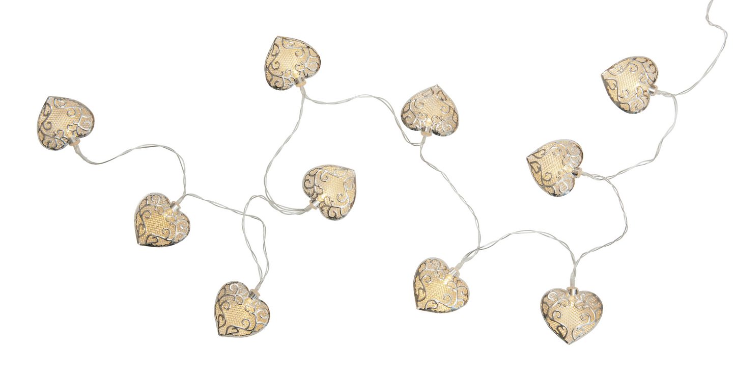 Valosarja Airam sydän Evi 10 lediä IP20