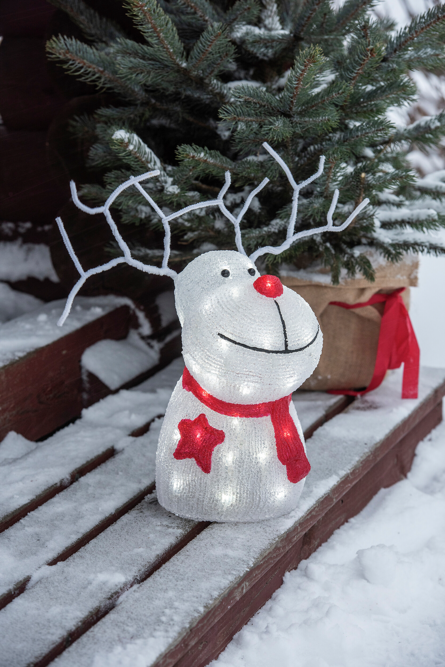 Koristehahmo Airam poro Urho 44cm 40 lediä IP44