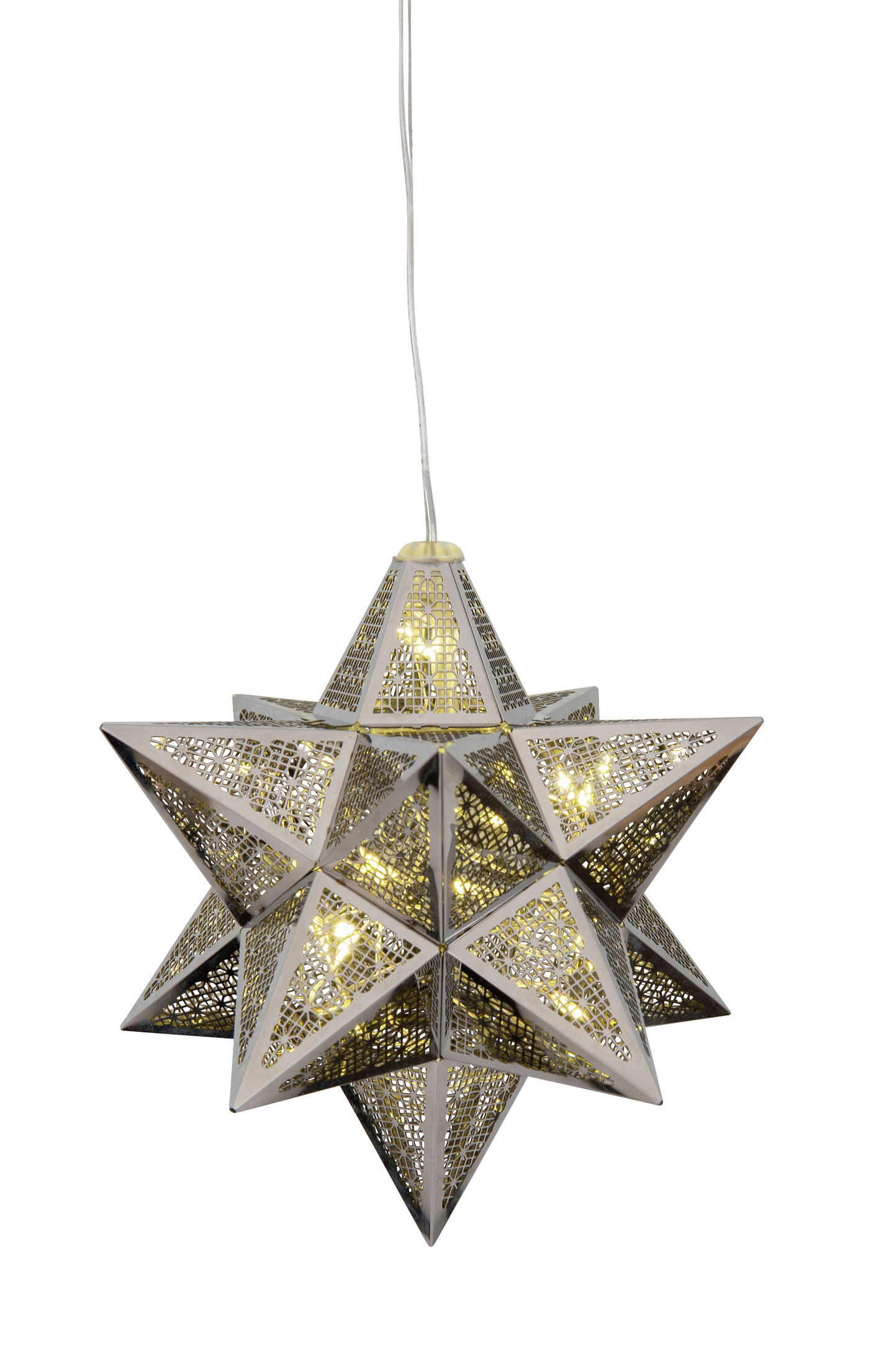 Valotähti Airam Laura led hopea 15cm IP20