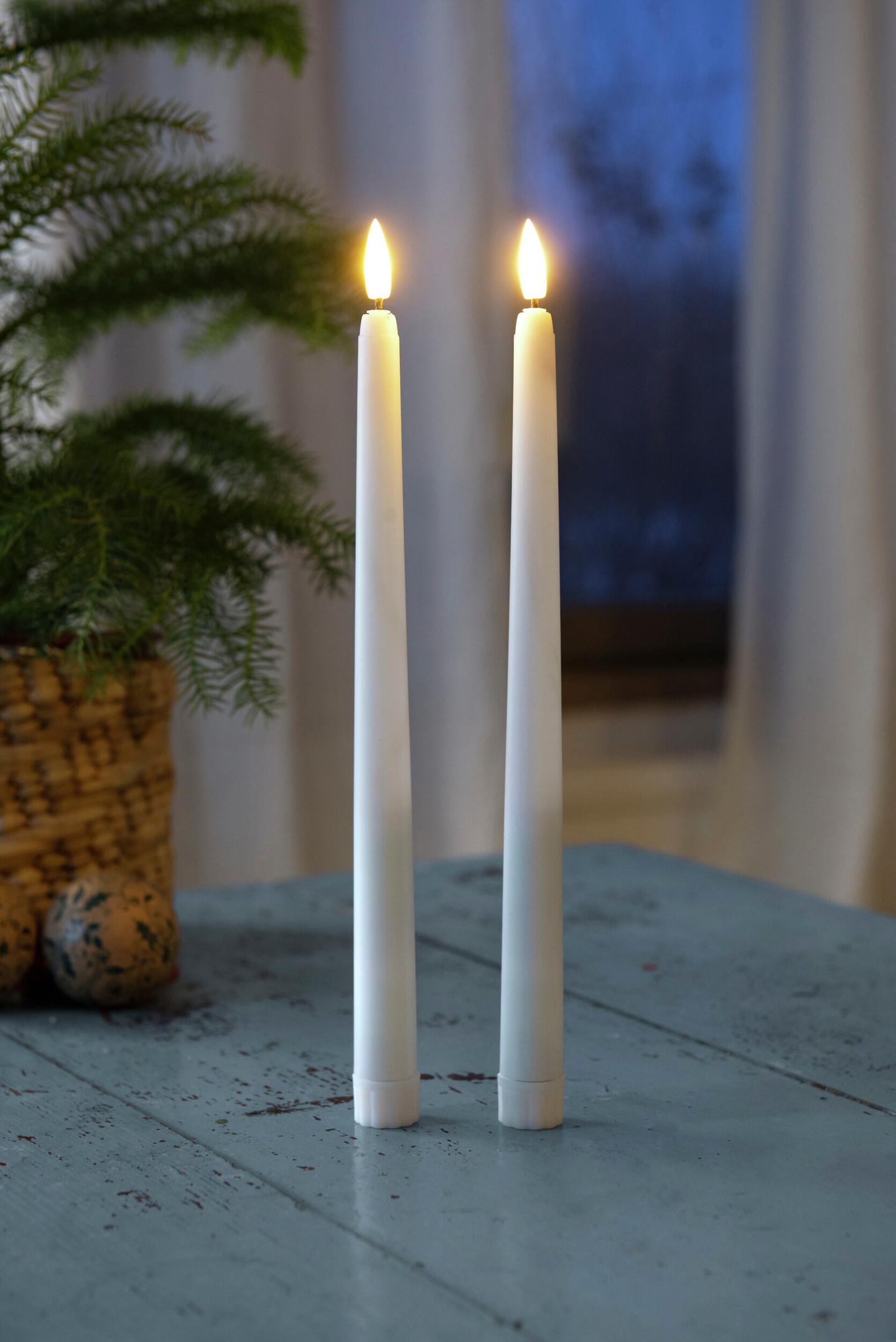 Led-kruunukynttilät Airam 2kpl ajastin