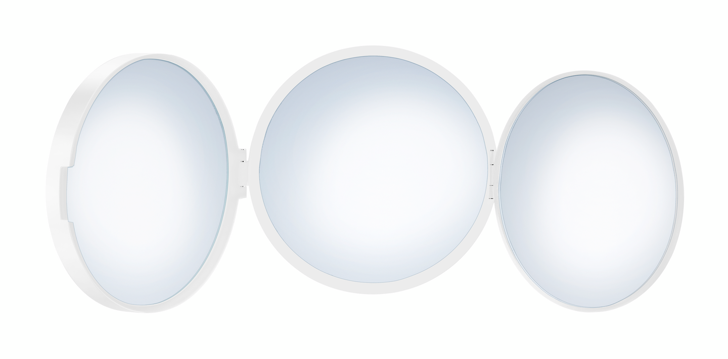 Meikkipeili Smedbo Outline normaali/5/12-kert FX623 valkoinen