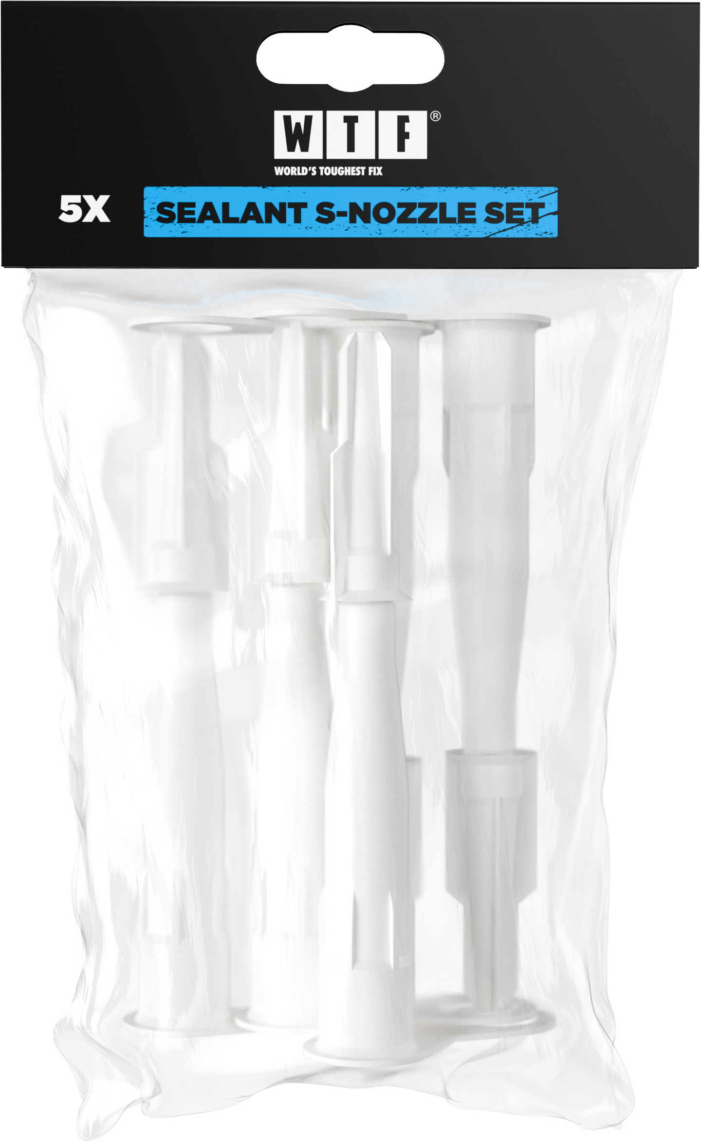 Lisäsuuttimet S-Nozzle tiivitysmassapatruunoille