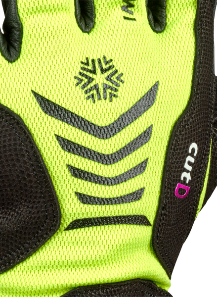 Käsineet TEGERA 7776 iskua vaimentavat nahkaa Cut D