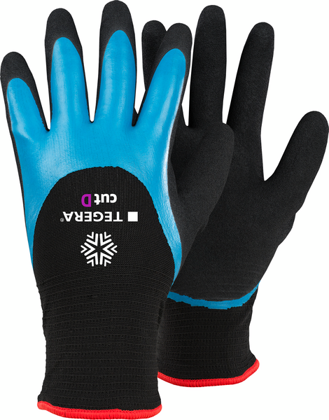 Viiltosuojakäsineet TEGERA 8832R talvi lateksi Cut D