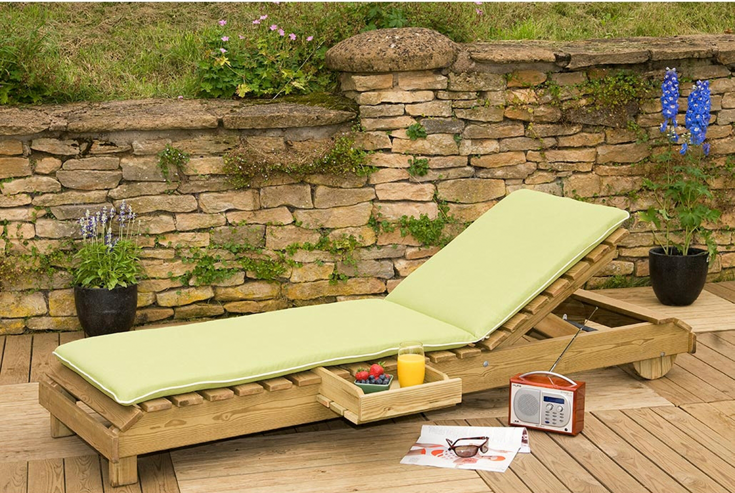 Aurinkosänky Tammiston Puu Nojata vihreä kestopuu