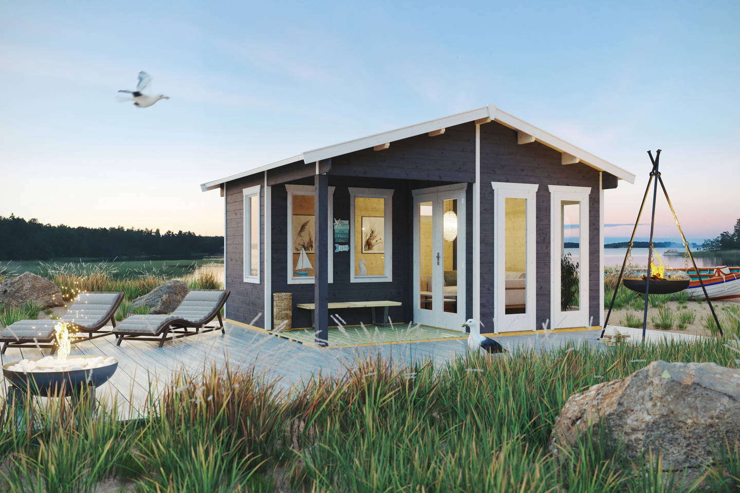 Pihatalo Cello Halland 17,5m²