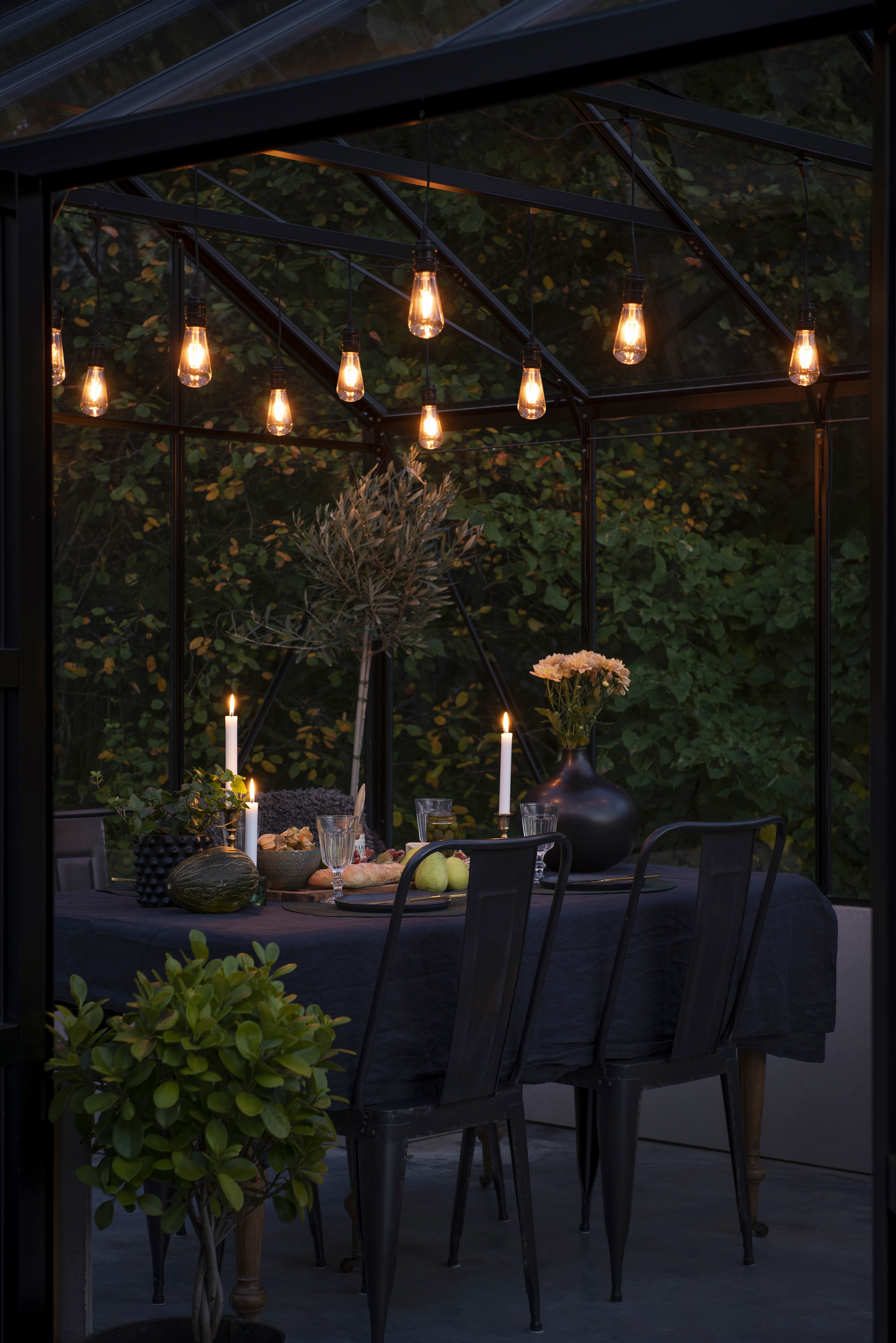 STARTSET KONSTSMIDE E27 10 AMBER LED