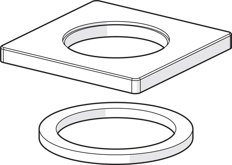 Peitelaippa Oras 55x55mm 203660