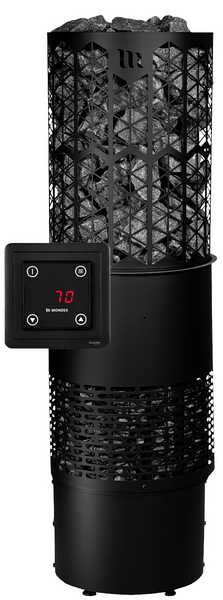 Sähkökiuas Mondex Kaira E2 wifi 6,6kW musta