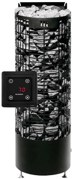 Sähkökiuas Mondex Kalla E2 wifi 9,0kW musta