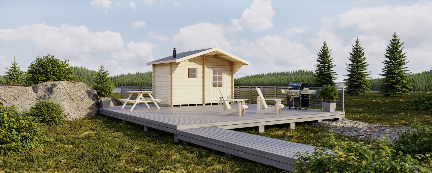 Sauna Lillevilla Kulovesi 7,6m²