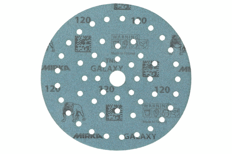 Hiomapyörö Mirka 150mm Galaxy Multifit tarra 120 50kpl