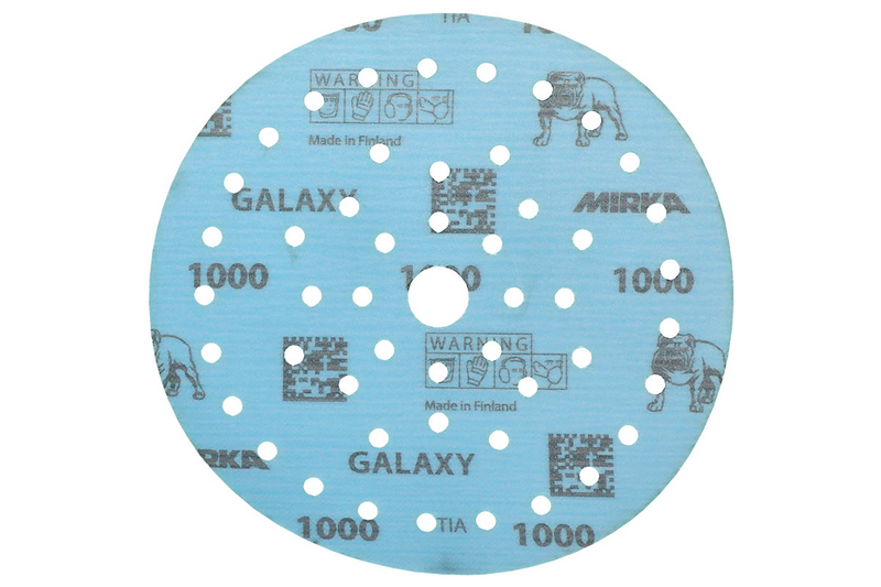 Hiomapyörö Mirka 150mm Galaxy Multifit tarra 1000 50kpl