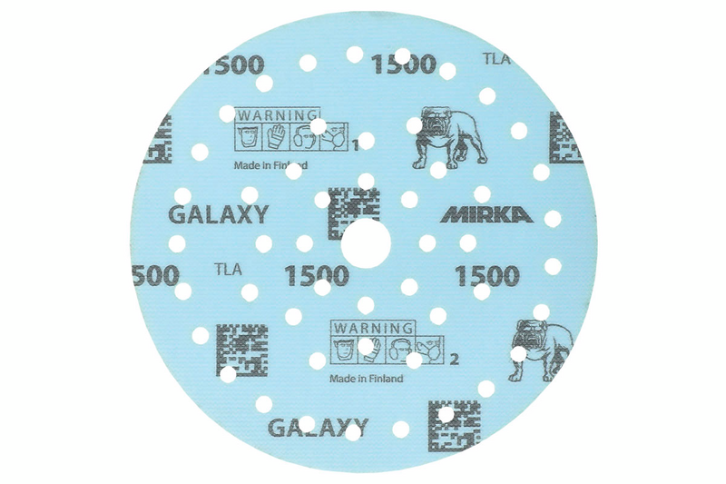 Hiomapyörö Mirka 150mm Galaxy Multifit tarra 1500 50kpl