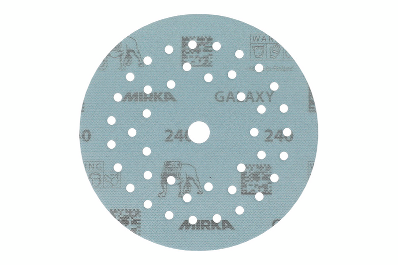 Hiomapyörö Mirka Galaxy 125mm tarra Multifit 240 50kpl