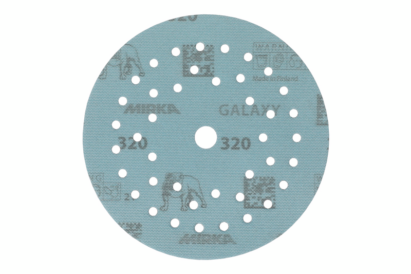 Hiomapyörö Mirka Galaxy 125mm tarra Multifit 320 50kpl