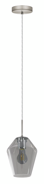 Riippuvalaisin EGLO Murmillo E27 28W musta-kromi