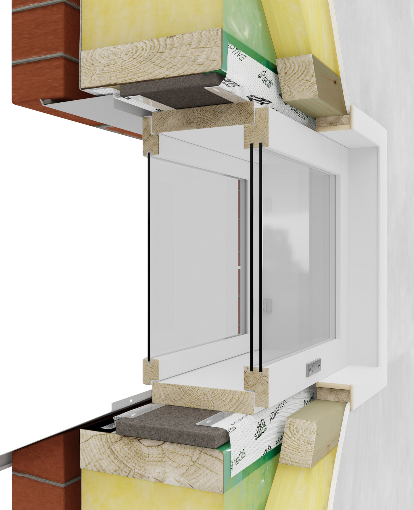 Ikkunateippi Sitko Windoor 65mmx25m