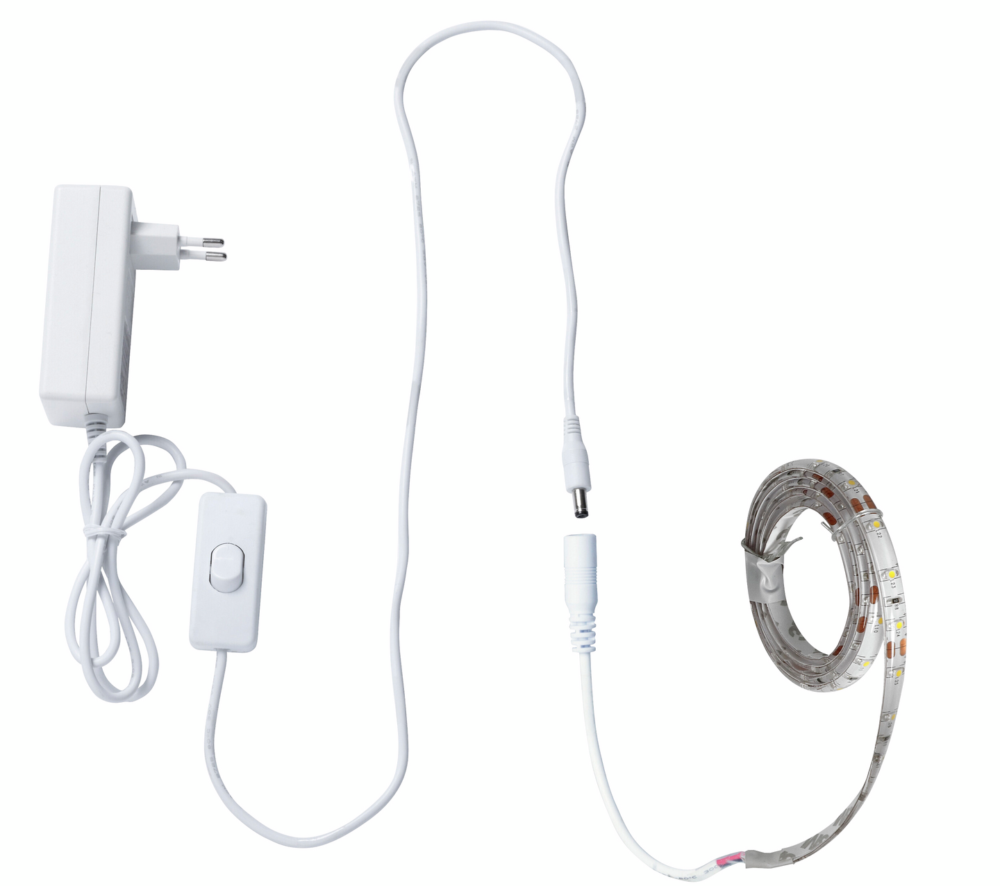 Led-nauha Airam Strip 24V IP20 7,2W/m 830 2m