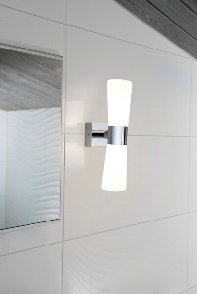 Kylpyhuonevalaisin Airam Spa Avella Double 7W IP44 kromi