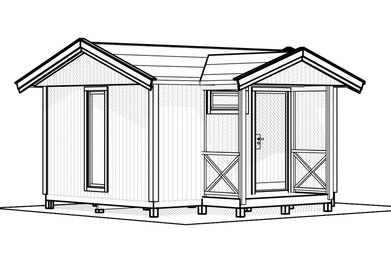 FRIGGEBOD ELLA MODUL 15 MED FARSTUKVIST