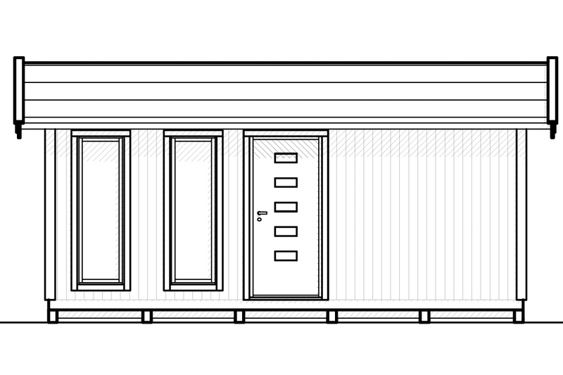 ATTEFALLSHUS JULIA MODUL 18,4