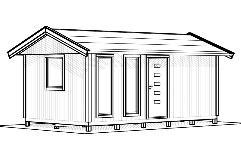 ATTEFALLSHUS JULIA MODUL 18,4