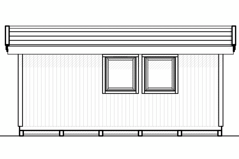ATTEFALLSHUS JENNA MODUL 18,4 FU SKJUTPA