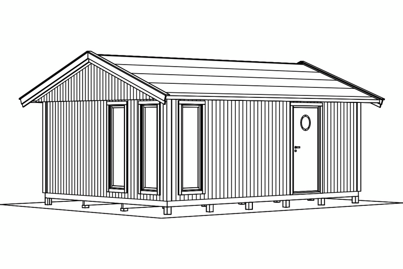 ATTEFALLSHUS KICKI 25