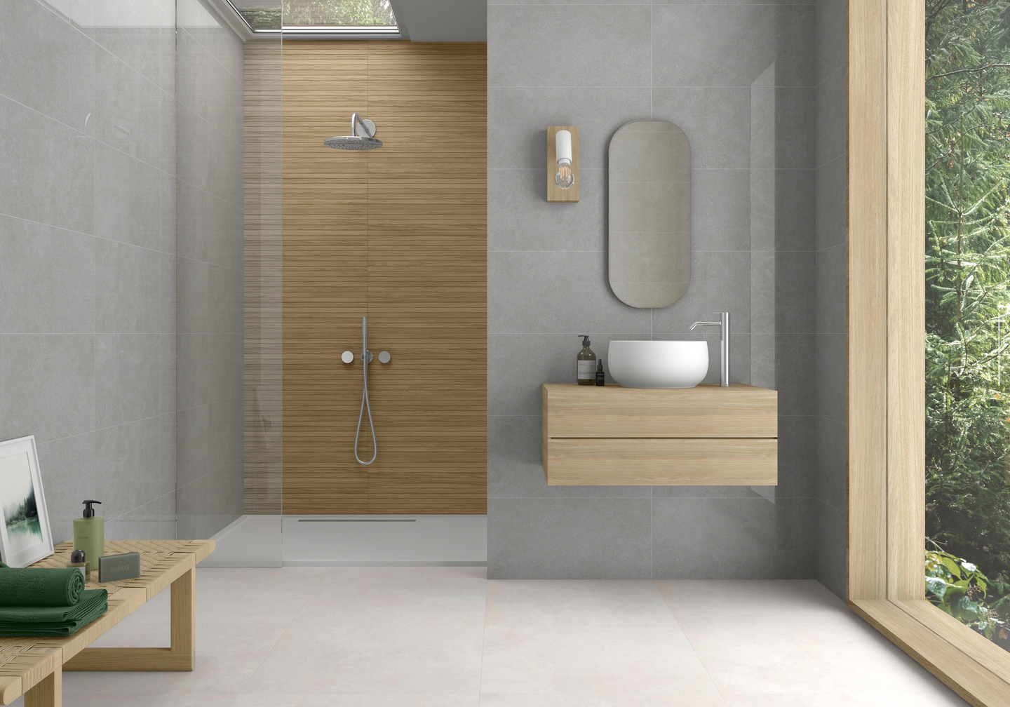 Kuviolaatta Cello Ordesa 30x60 puukuosi RT 1,62m²