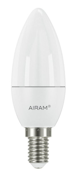 Led-kynttilälamppu Airam C35 840 280lm E14 opaali