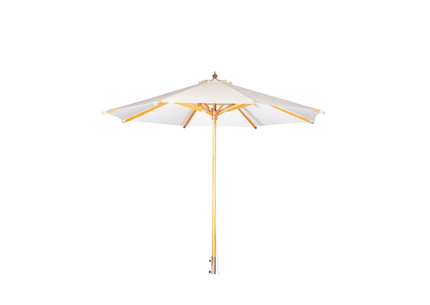 PARASOLL CELLO NUTOS 3M TRÄ, ECRU MATERIAL