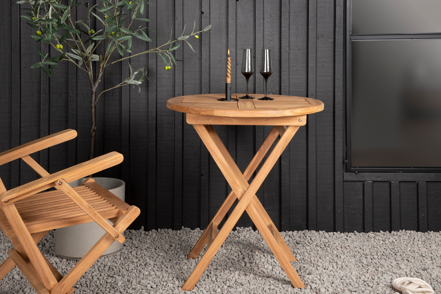 RUNT CELLO KAFFE BORD KALMAR, TRÄ,, 70DIAM