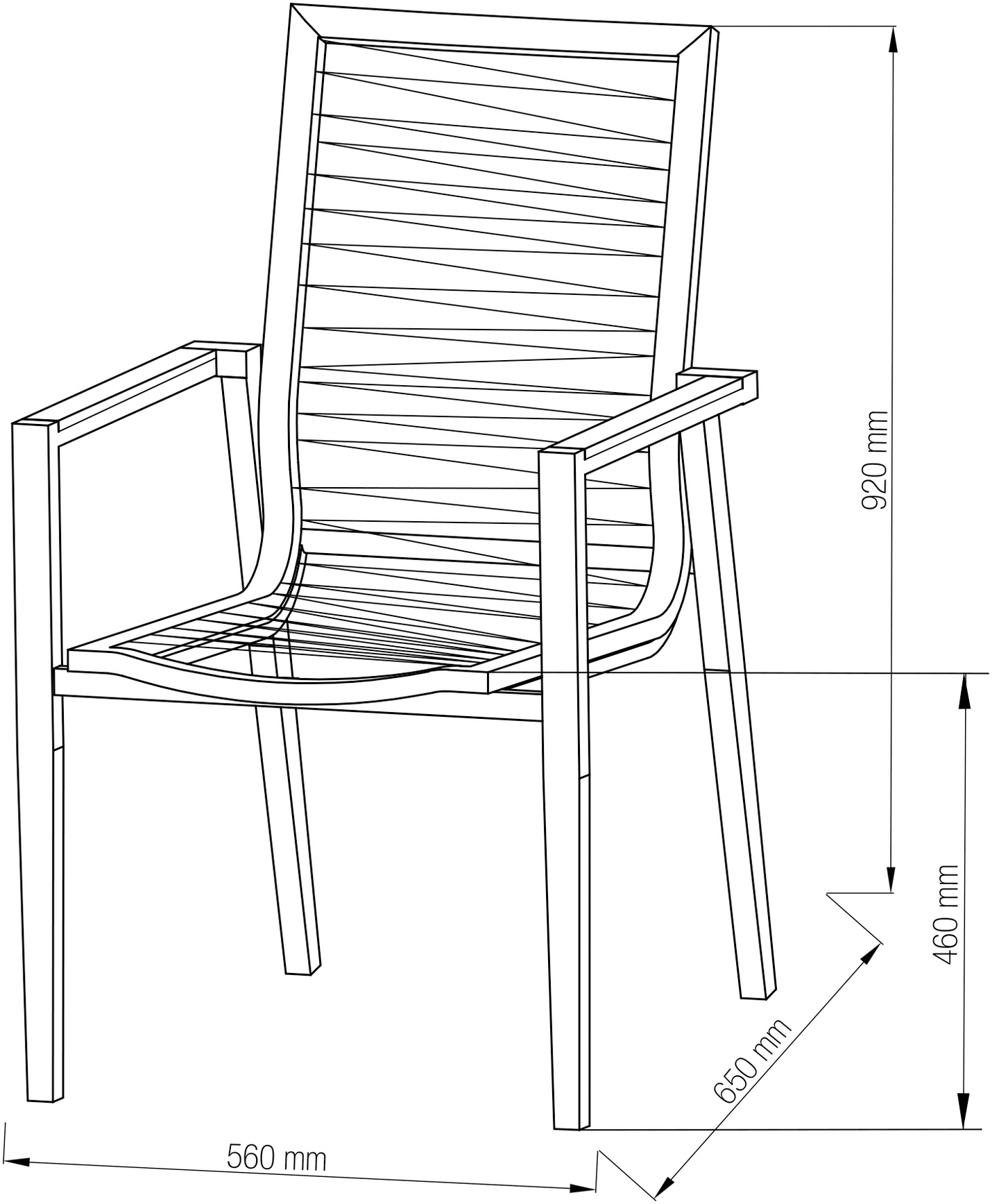 Ruokailuryhmä Cello Lucca 4 tuolia