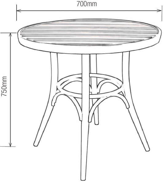 Parvekesetti Cello Vintage musta