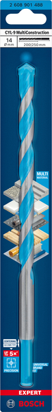 Poranterä Bosch Expert CYL-9 MultiConstruction 14x200x250mm